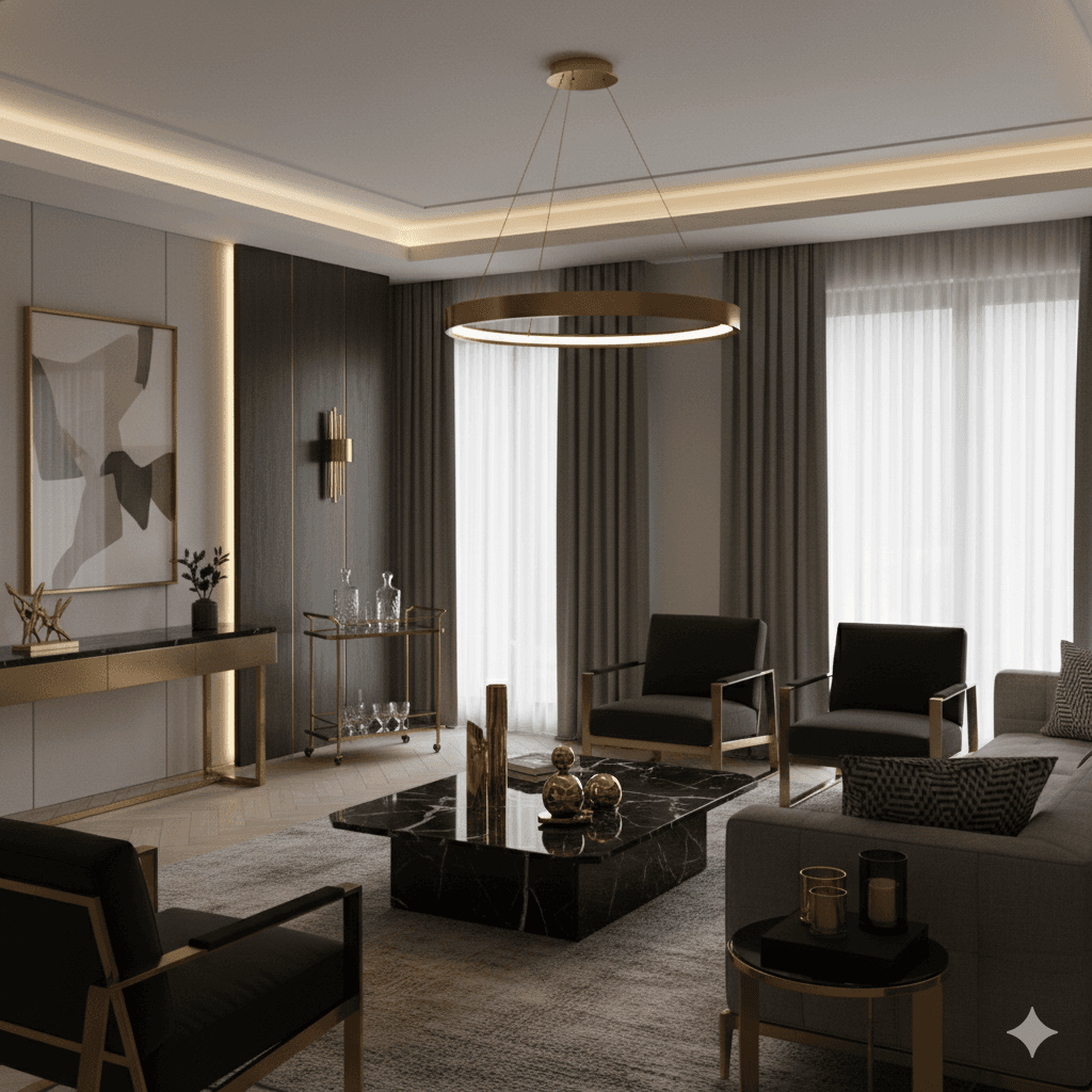 Using Brass in Decoration: Coating Types and Guide