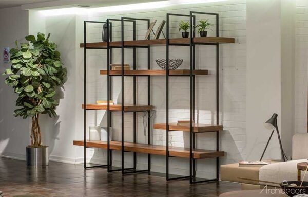 Loft No:2 Modern Metal Kitaplık