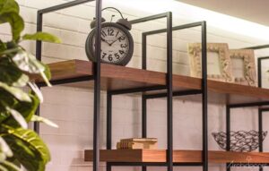 Loft No:2 Modern Metal Kitaplık - Görsel 2